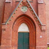 Eingang zur St. Laurentius-Kirche in Lüneburg