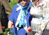 Eva Kor und Bettina Göring trafen sich  im August 2010 in der Gedenkstätte Buchenwald.