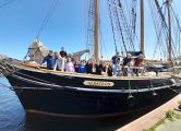 Gruppenfoto auf der Albatros