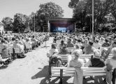 ökumenischer Pfingstmontagsgottesdienst, Konzertmuschel im Lüneburger Kurpark.