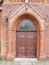 Portal der Pella-Kirche in Amelinghausen