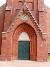 Eingang zur St. Laurentius-Kirche in Lüneburg