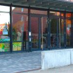 Eingangsbereich Gemeindezentrum der Friedenskirche Wichernstrasse 32 Lüneburg, Evangelisch Freikirchliche Gemeinde