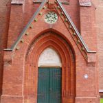 Eingang zur St. Laurentius-Kirche in Lüneburg
