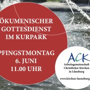 Ökumenischer Gottesdienst Pfingstmontag 2022 im Kurpark