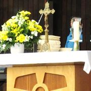 Altar Ökumenischer Gottesdienst am Pfingstmontag im Kurpark Lüneburg